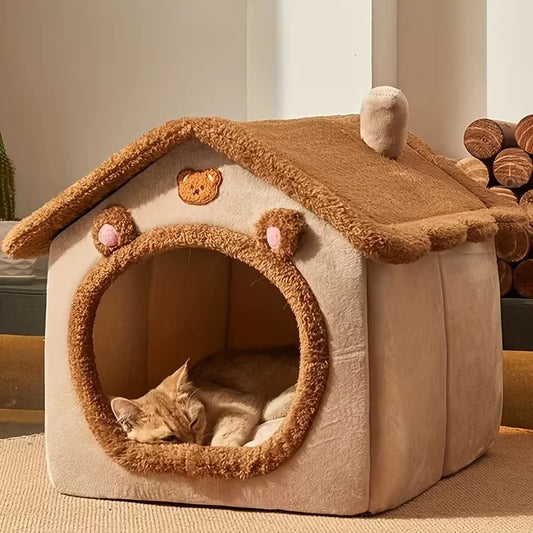 Maisonnette lavable chats